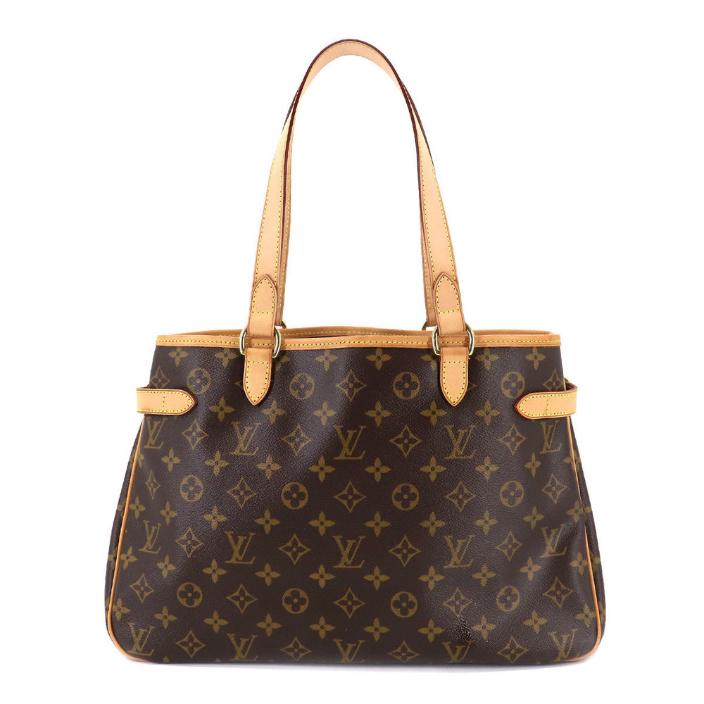 Louis Vuitton Monogram Batignolles Horizontal Tote Brown Gold Metal Fittings - Picture 2 of 9